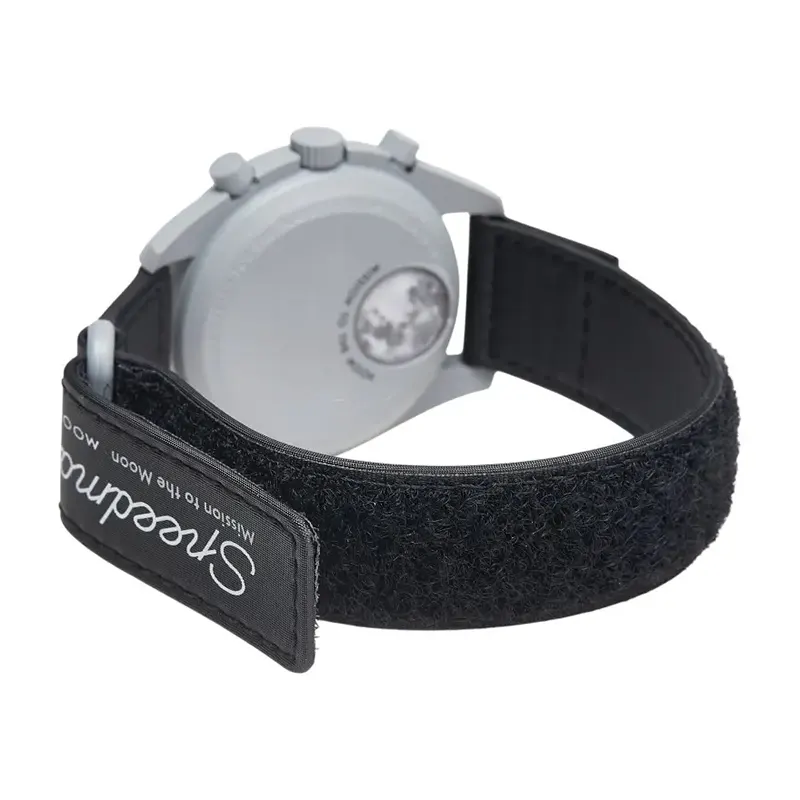 Omega x Swatch 1965 Chronograph Black Men's Watch- S033M100